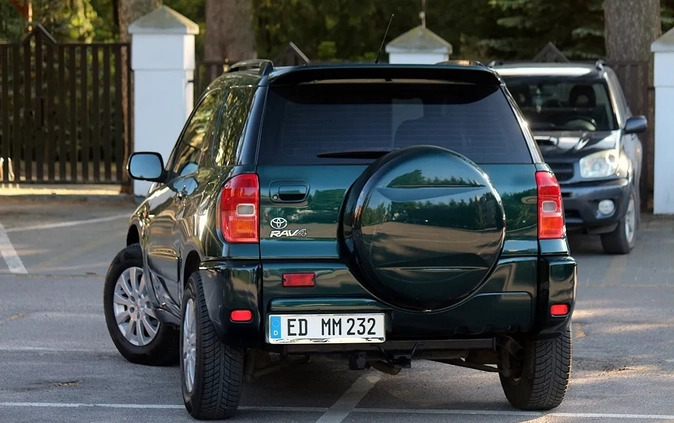 Toyota RAV4 cena 19900 przebieg: 248000, rok produkcji 2002 z Wągrowiec małe 529